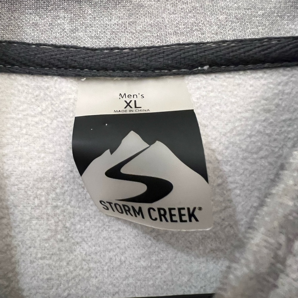 Storm Creek Southwest Airlines Gray Zip-Up Fleece Jacket Men’s XL - Picture 6 of 6